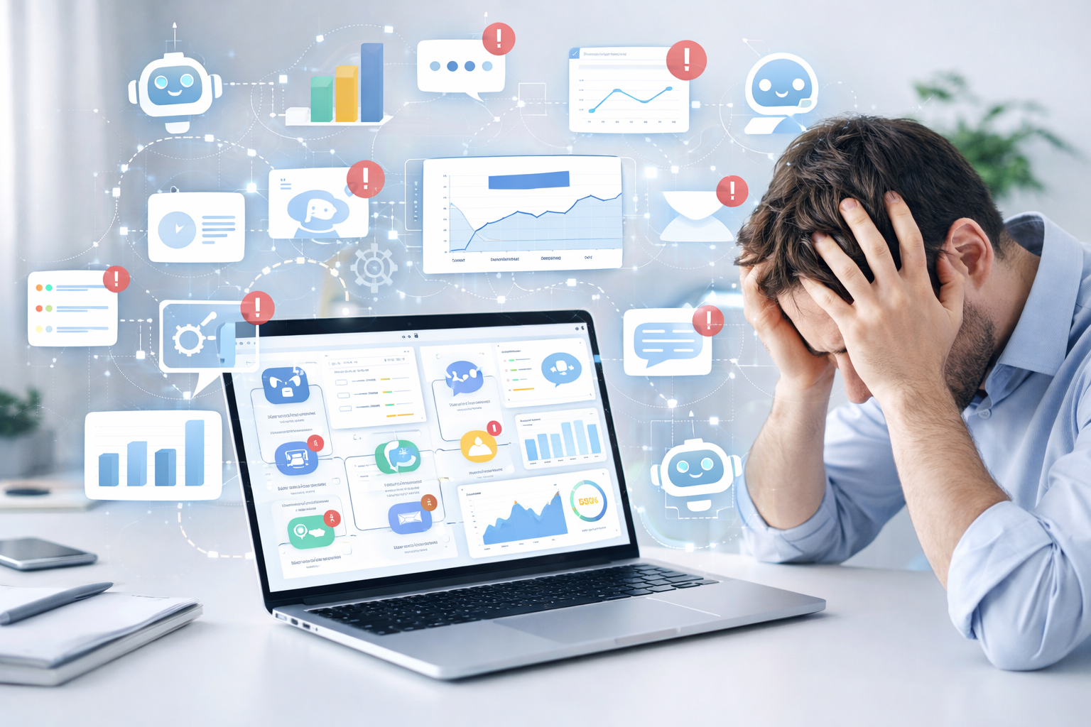 too many ai tools causing workflow overload