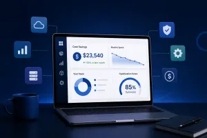 saas cost optimization tools dashboard