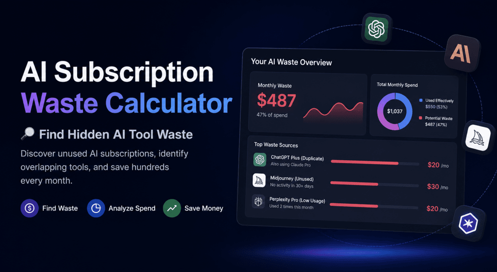 AI Subscription Waste Calculator