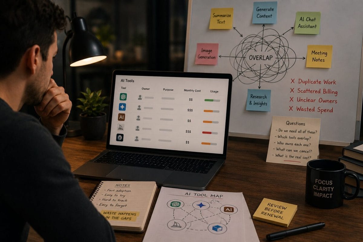 Founder Research Note: What AI Tool Overlap Taught Me About Modern SaaS Waste