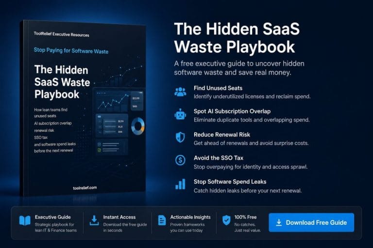 The Hidden SaaS Waste Playbook