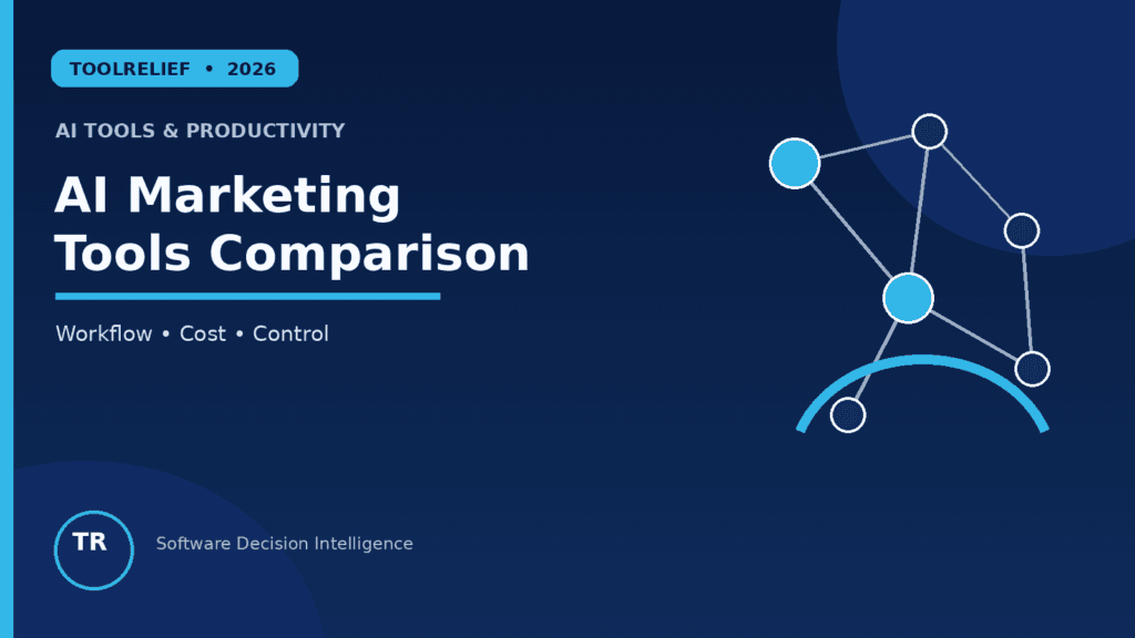 AI marketing tools comparison workflow, cost, and governance framework