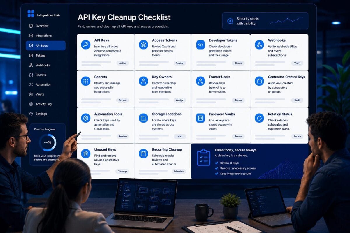API Key Cleanup Checklist