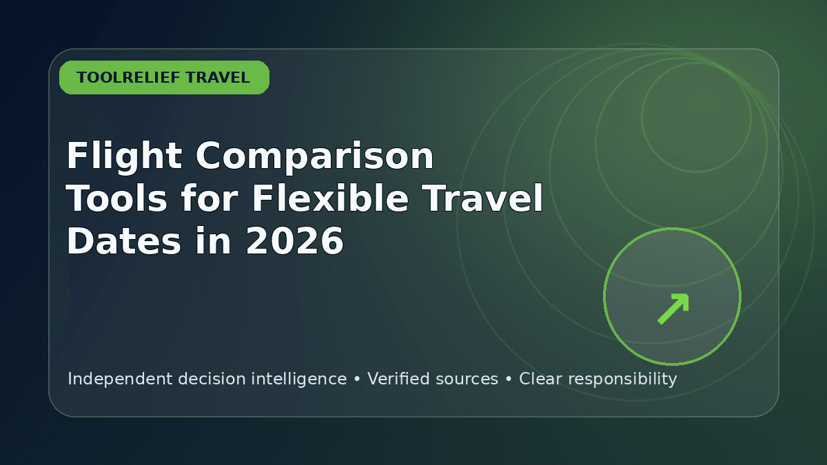 Flight Comparison Tools for Flexible Travel Dates in 2026