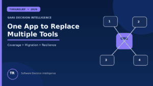 One app replacing multiple business tools with migration and resilience controls