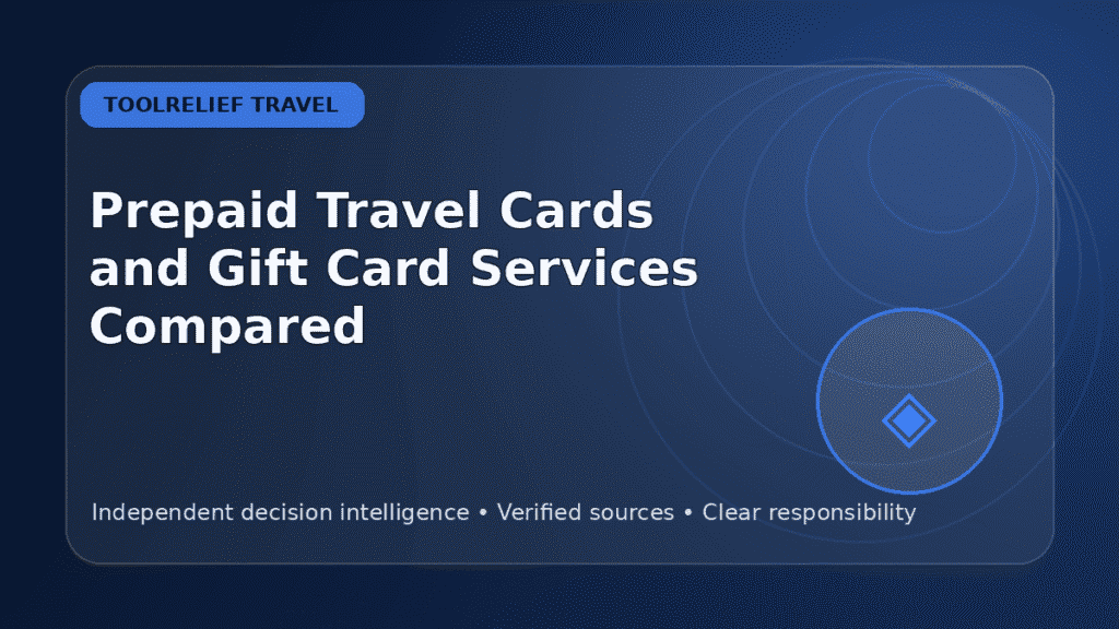 Prepaid travel cards vs gift cards comparison