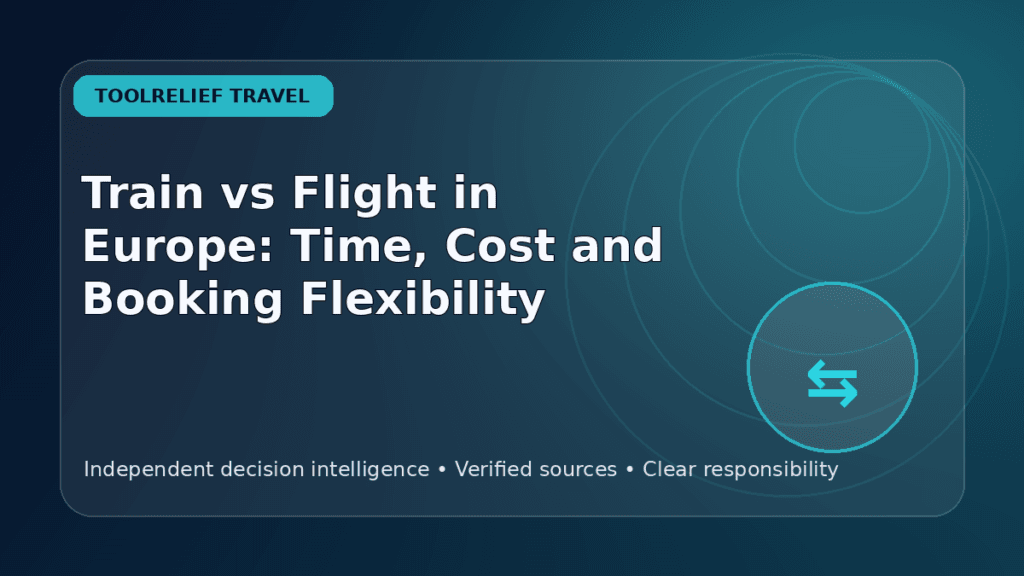 train vs flight in Europe