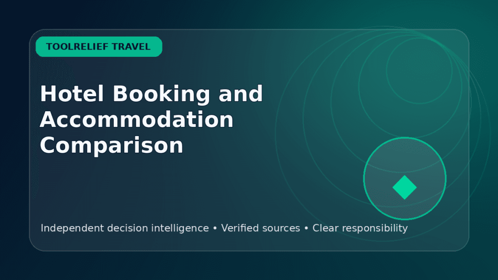 hotel booking and accommodation comparison