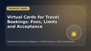 virtual cards for travel bookings