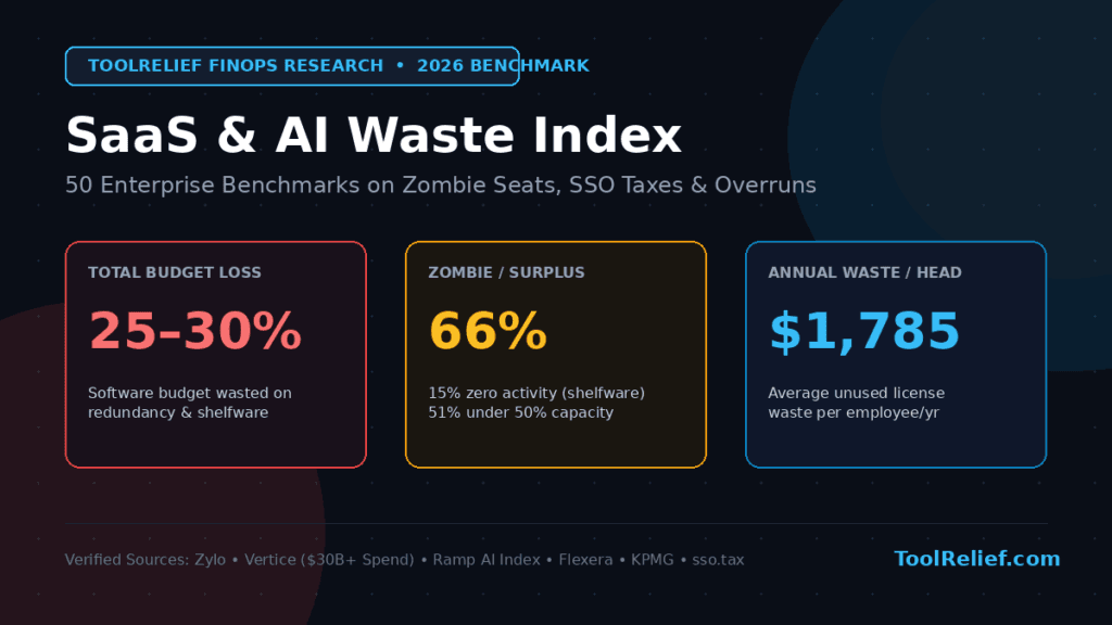 SaaS Waste Statistics 2026: Unused Software Costs