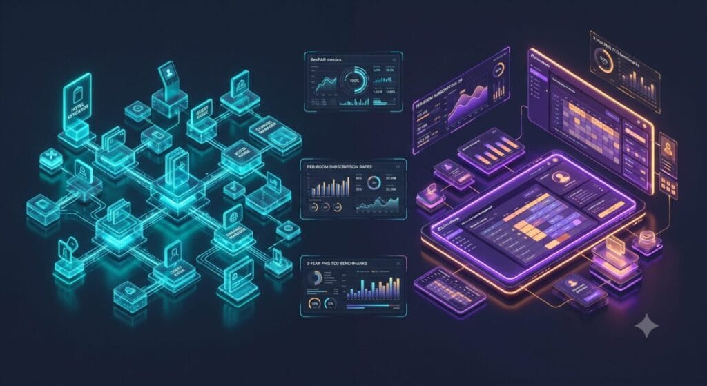 Mews Systems vs Cloudbeds: Hotel PMS & TCO (2026)