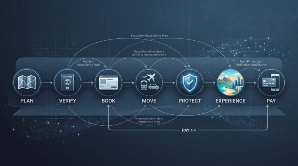 Travel Decision Stack: Plan, Verify, Book & Beyond